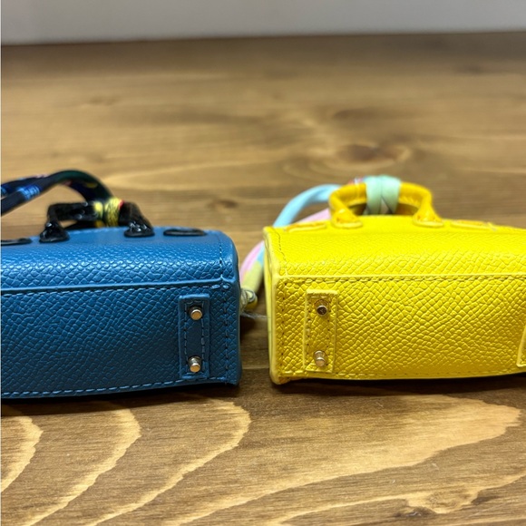 2 Colorful Miniature Bag Charms - Picture 5 of 5